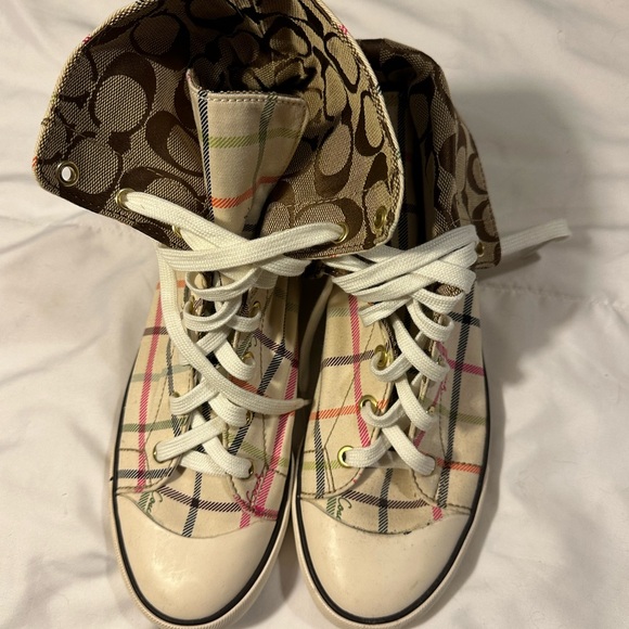 High top Coach chucks purchased in 2008. I don’t think I ever wore them. - Picture 3 of 3